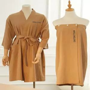 피부관리실 마사지샵 가운 스커트 에스테틱