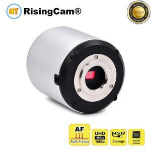 Rising Cam 자동 초점 산업용 현미경 카메라 소니 imx307 센서 포함 1080P HD 60fps 호환 USB 출력