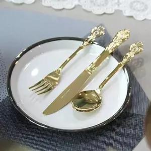 고급스러운 디자인과 컬러 일본산 크라운 커트러리 양식기 스푼