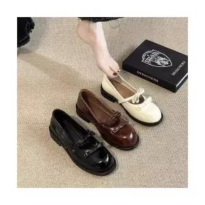 여성용 스트랩힐 신발 페미닌 메리제인 슈즈 슬림핏 일자 펌프스 스틸레토 힐 KS5