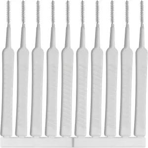 MEOTOT 50pcs 다기능 휴대폰 충전 포트 청소 브러시 65mm 먼지 샤워 홀 미니 구부릴 수 있는 소프트 라운드