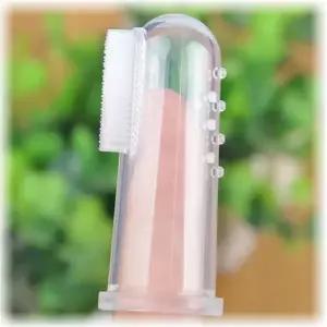 치석제거 미니칫솔 손가락칫솔 애견