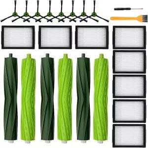 iRobot Roomba i3+ i7+ i4 i6+i8+/Plus E5 E6 E7 J7 I E J 시리즈 진공청소기 롤러 브러시 3세트 HEPA 필터