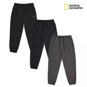 매장정품 NATIONALGEOGRAPHIC 내셔널지오그래픽 배색 바람막이 셋업 공용 팬츠 N233UPT080 1118202