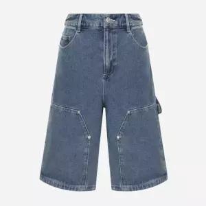 [백화점 정품] 써스데이아일랜드 [여성]유틸리티 디테일의 버뮤다 팬츠(T256MJE133W)