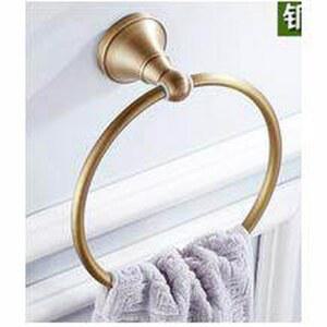 욕실 골동품 청동 수건 로브 핸드 구리 이동식 샤워 화장실타올걸이 크롬용 거치 변기
