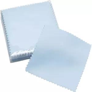 Wuyutuart 50개 주얼리 클리닝 천 연마 개별 포장 클리너 실버