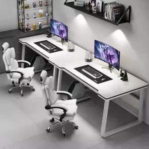 컴퓨터전용 블랙 게이밍 책상 2인용 게이밍테이블