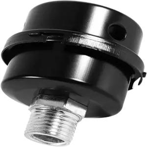 3/8인치 남성 나사산 직경0.63인치/16mm 공기 압축기 소음기 및 필터 금속 흡입 사운드 머플러 교체 부품