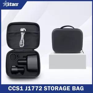 Tesla CCS1 J1772 충전기 어댑터 보관 가방 전기 자동차 충전 액세서리 용 편리한 여행용 케이스 방수