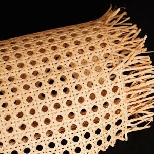 40-55cm 너비 100-500cm 길이 플라스틱 팔각형 등나무 롤 가구 의자 테이블 캐비닛 도어 DIY 만들기 재료