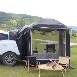 카니발 스타렉스 꼬리 레이 도킹 차박용 패키지 텐트 녹색