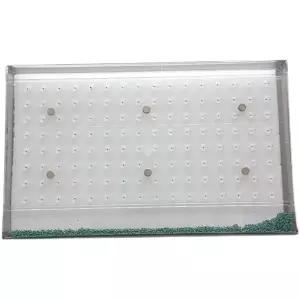 씨앗파종기 128구 육묘트레이 심기 파종틀 당근 구멍판