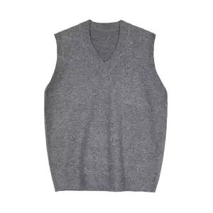 남사친 니트 이너 브이넥 조끼 루즈핏 봄추동 풀오버 탑 민소매 KS3