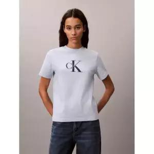 CALVIN KLEIN JEANS [CK] 여성 히어로 클래식 모노로고 체크 반팔 티셔츠 47B865G C1O47B865GC1O 131849