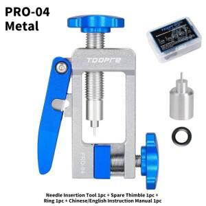 TOOPRE 자전거 유압 디스크 브레이크 오일 니들 도구, 드라이버 호스 커터, 케이블 플라이어, 올리브 삽입