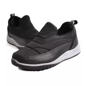 겨울 남녀공용 퍼안감 슬립온 따뜻한 털슈즈 털신발 VUS6+7Hzr