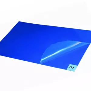 공장 접착 매트 블루 끈끈한 바닥 정전기방지