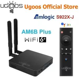 Ugoos AM6B plus Amlogic S922X-J 안드로이드 9 스마트 TV 박스 4GB DDR4 32GB Wifi 6 1000M BT5.0 4K 셋톱