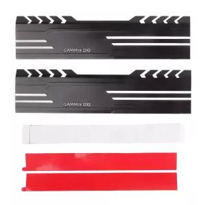 ROLAND 히트싱크 1세트 RAM 라디에이터 냉각 쿨러 DDR2 DDR3 DDR4 데스크톱 메모리 방열 패드용