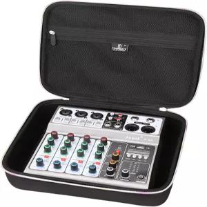 Pyle 프로페셔널 오디오 믹서용 하드 스토리지 케이스 Depusheng M4/M6 4/6 채널 PMXU43BT.5 사운드 보드