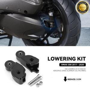 새로운 오토바이 후방 충격 흡수 장치 바디 하강 키트 드롭 3CM Yamaha X-MAX300 300 액세서리