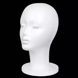리븐 1팩 가발용 폼 가발 헤드 스탠드 여성 스티로폼 마네킹 디스플레이 스타일 모델 머리카락 모자
