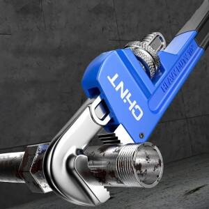 파이프 렌치 유럽 스타일 헤비 듀티 플라이어, 빠른 개방 고탄소강 배관 집게 수리 도구, 10 인치, 8-14