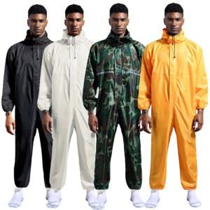 작업복 후드 남성 여성 패턴 선풍기 맞춤 루즈 셔츠 제작 점프슈트 파티