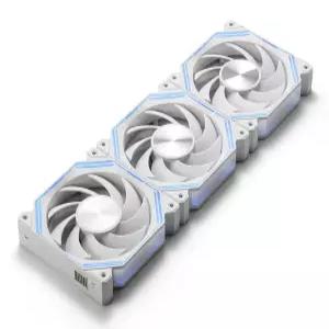 다크플래시 INF34 120MM PC 케이스 팬 데이지 체인 최대 2000RPM 냉각 4핀 PWM ARGB CPU 컴퓨터 3팩포워드