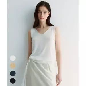 SUARE WOMEN (우먼)린넨 오가닉 베스트 - 4 COLOR