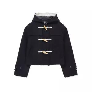 매장정품 COVERNAT 커버낫 WOMAN 우먼 후드 숏 더플 코트 Navy CO2404CT70NA 1266011