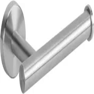 니어문 욕실 화장지 홀더 프리미엄 SUS304 스테인리스 스틸 방청 벽 장착 롤 주방용(1팩 브러시드 니켈)