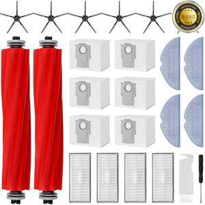 Roborock S7 Pro UltraS7 MaxV 새 액세서리 세트 먼지 봉투 메인 브러시 사이드 필터  물티슈 도구