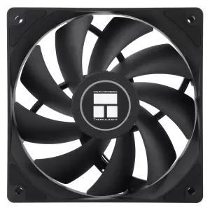 써멀라이트 TLC12C CPU 팬 120mm 4핀 PWM 무음 컴퓨터 케이스 쿨러 SFDB 베어링 포함 최대 1550RPM PC 냉각