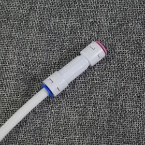 역삼투 시스템 체크 밸브, 직선형 백스톱, 원웨이 인라인, 퀵 푸시핏, 1/4 인치