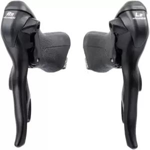 시마노 클라리스 STI 레버 ST2400 브레이크 세트에 호환되는 마이크로뉴 SBR482 듀얼 컨트롤 2x8 속도 더블