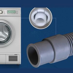 세탁기 배수 호스 유연한 신축성 폐수 배기 파이프, 내구성 교체 부품, 액세서리