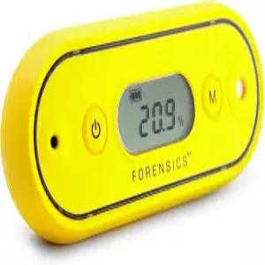 포렌식에 의한 산소 검출기 배터리 수명 2년 센서 3년 미국 NIST 보정 낙하 방지 및 방수 고무 소프트 터치