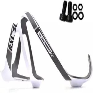 미국 재고 RXL SL 풀 카본 파이버 워터 컵 케이지 MTB 로드 바이크 자전거 물병 홀더 초경량 3K 광택 20g