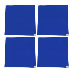 점도 클린룸 스티키 매트 30 실험실 및 산업용 폴리에틸렌 접착 패드 18x36 인치 블루