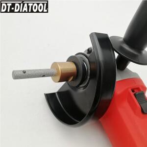 DT-DIATOOL 다이아몬드 핑거 비트, 타일 스톤 수조 밀링용 스레드 Dia10 ~ 30mm, 5/8-11 M14 M10, 1PC