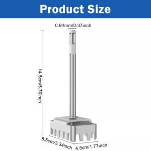 SDS 플러스 로터리 해머용 사각 홀 오프너, 전기 박스 벽 슬롯팅 설치 소켓용 빠른 펀처