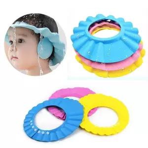 아기 머리캡 샴푸 귀보호 머리감는 샤워헤드캡 헤어캡