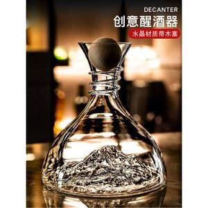 와인 디켄터 우드볼뚜껑이달린빙산해장기 코너브러쉬오프너