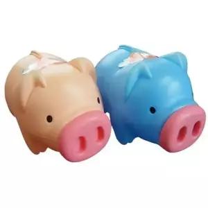 [문구/오피스] 컬러 돼지저금통 자이언트 1P 저금 동전 지폐 저금통