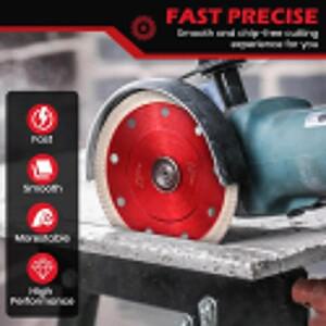 105/115/125mm 1-20개 초박형 다이아몬드 타일 블레이드 톱 건식/습식 절단 디스크 휠 (세라믹 그라인더,