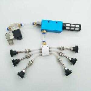 진공 흡입 컵 산업용 조작기 피팅 발생기 공기 배기 솔레노이드 밸브 기관 머플러