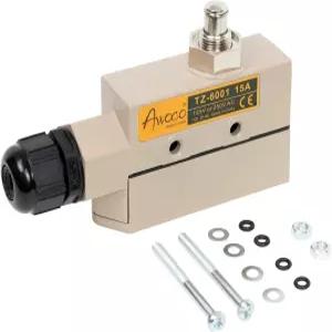 에어 커튼용 아와코 헤비 듀티 상업용 플런저 도어 마이크로 스위치 250V 15A IP 65 리미트 타입 NO 및 NC