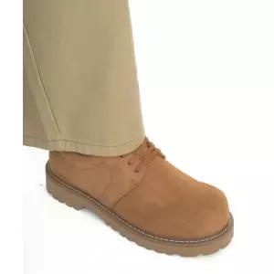 23.65 스웨이드 4홀 더비 슈즈 - 베이지